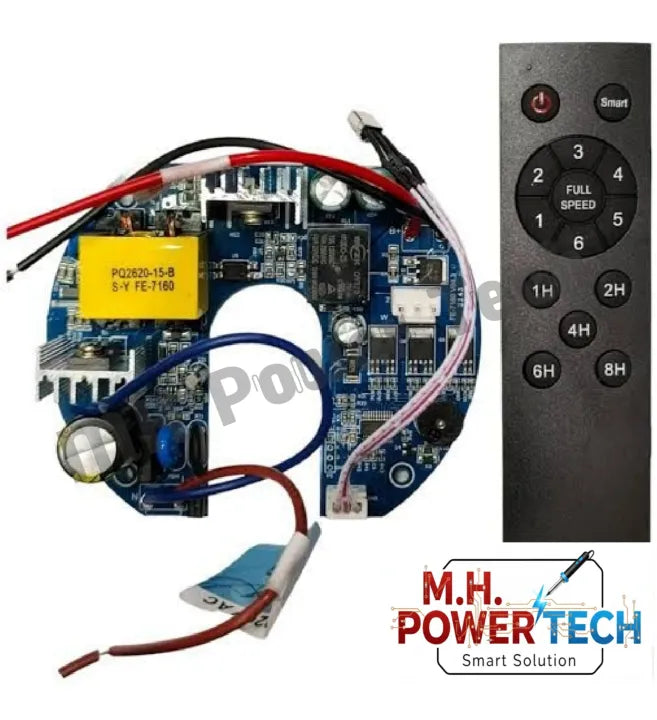 Universal AC 220V to DC 12V/24V Intelligent Ceiling Fan Circuit Board